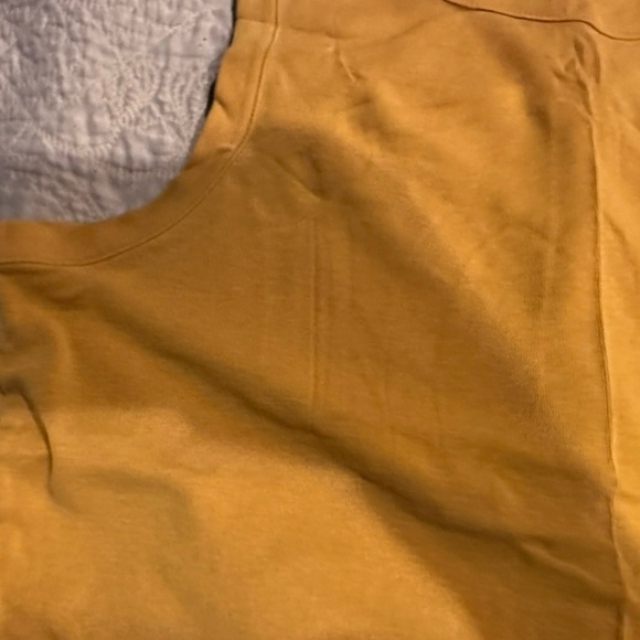 Old Navy Mustard Yellow Tank Top- size- medium - Picture 4 of 11